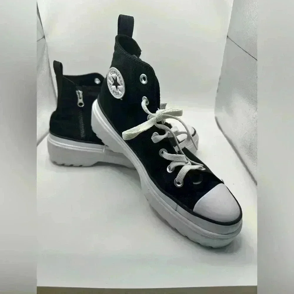 Converse Chuck Taylor All Star Lugged Hi Top Platform Shoes Women’s 8.5 Black